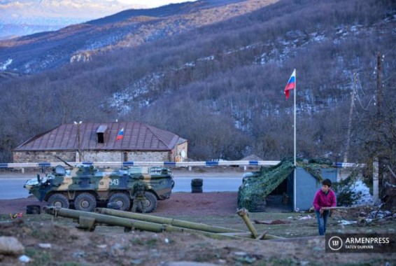 Около села Агарак появился ​​еще один наблюдательный пункт российских пограничников