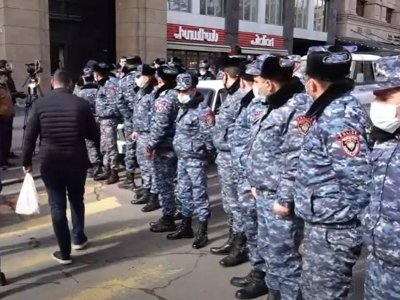 Ցուցարարի ինքնազգացողությունը վատացել է, և շտապօգնության բրիգադը տեղափոխել է հիվանդանոց