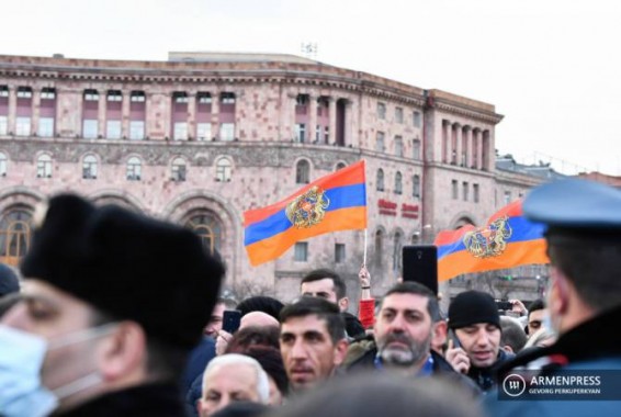 Министерство внутренних дел Арцаха опровергает участие арцахцев в митинге в Ереване