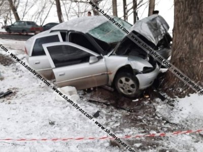 Ողբերգական ավտովթար Գեղարքունիքի մարզում. 59-ամյա վարորդը Opel-ով բախվել է ծառին. ուղևորը տեղում մահացել է