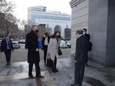 Действующий председатель ОБСЕ, глава МИД Швеции Анн Линде посетила МИД Армении