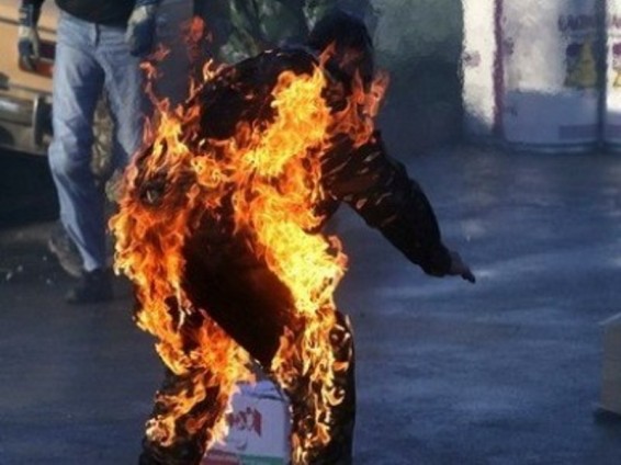 Բաքվի կենտրոնում ինքնահրկիզման հերթական փորձն է ձեռնարկվել