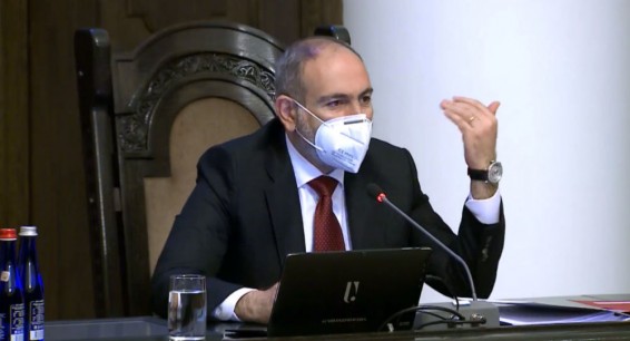 Пашинян обязал министров привиться от коронавируса