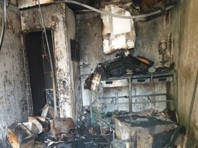 В одном из районов Еревана произошел взрыв