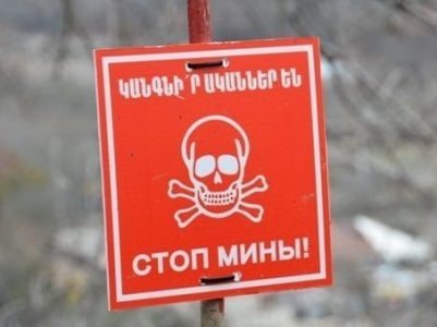 Արցախում հայտնաբերվել և վնասազերծվել է հակատանկային 6 ական, թնդանոթի 2 արկ, BM-21 տեսակի 15 հրթիռ