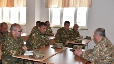 Պն-ում անցկացվել է խորհրդակցություն հրամանատարների տեղակալների եւ գումարտակների հրամանատարների մասնակցությամբ