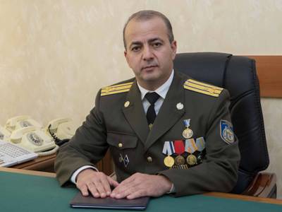 Директору СНБ Армении Армену Абазяну присвоено звание генерал-майора