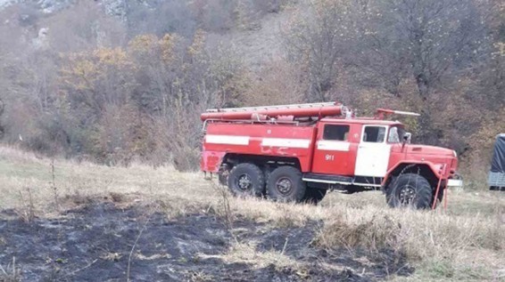 Սահմանամերձ Կոթիում հրդեհը մարվել է