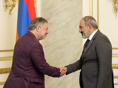 Ջևան Չելոյանցը Նիկոլ Փաշինյանին է ներկայացրել ներդրումային նոր նախաձեռնություններ