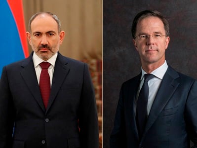 Премьер-министр Нидерландов поздравил Пашиняна с победой на выборах