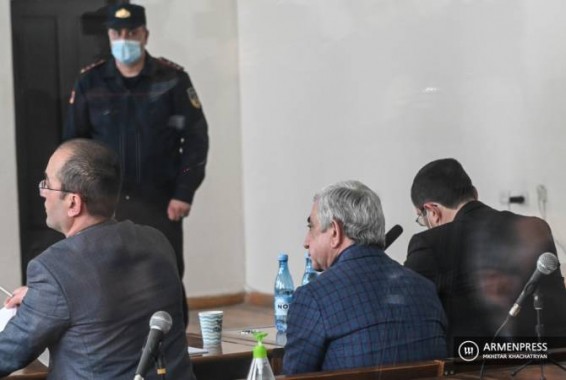 На судебном заседании по делу Сержа Саргсяна и других начался этап слушания доказательств