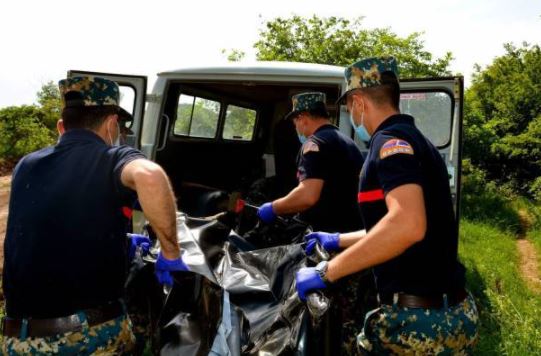 В Гадрутском районе найдены останки еще одного армянского военнослужащего