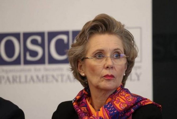 Председатель ПА ОБСЕ отметила важность установления в Нагорном Карабахе длительного мира
