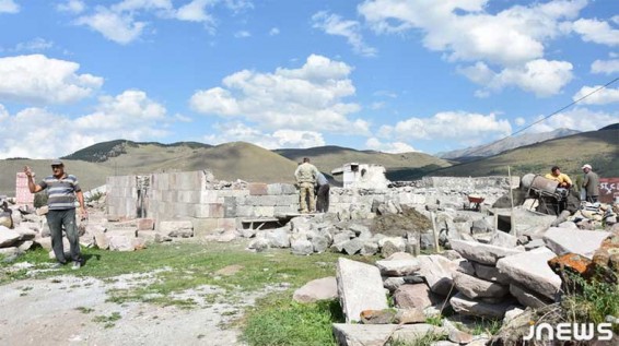 Գոմանում Սուրբ Գրիգոր Լուսավորիչ եկեղեցու վերակառուցումը շարունակվում է
