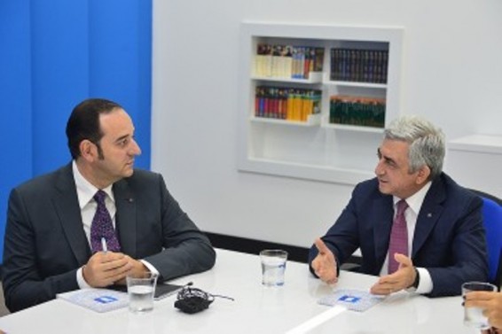 Video. Սերժ Սարգսյանը անդրադարձել է «Ամենակարող երգիչ» նախագծին