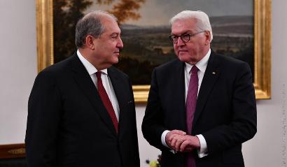 Նախագահ Սարգսյանը շնորհավորական ուղերձ է հղել Գերմանիայի նախագահ Շտայնմայերին