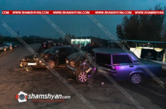 Արարատի մարզում բախվել են BMW-ն ու 07-ը, կա 1 զոհ. 5 վիրավորներից 2–ը երեխաներ են. shamshyan.com