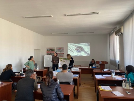 «Հումանիտար ականազերծման և փորձագիտական կենտրոն»-ի մասնագետներն անցել են քառօրյա դասընթաց «Պայթուցիկ զինամթերքի վտանգի իրազեկման» թեմայով