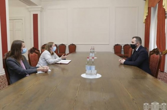 ՔՊ խմբակցության ղեկավարը և ԱՄՆ դեսպանը կարևորել են ԵԱՀԿ ՄԽ շրջանակում ԼՂ հակամարտության խաղաղ կարգավորումը