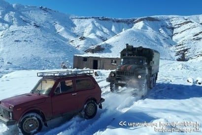 Փրկարարները 5 ավտոմեքենա են դուրս բերել արգելափակումից