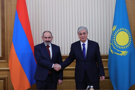 Վարչապետ Փաշինյանը և ԵԱՏՄ պետությունների կառավարությունների ղեկավարները հանդիպել են Ղազախստանի նախագահին