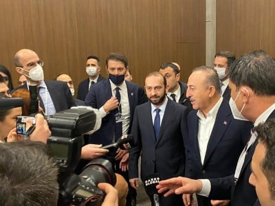 Հայաստանը հաստատակամ է տարածաշրջանում խաղաղություն հաստատելու հարցում. Միրզոյանը` Չավուշօղլուի հետ հանդիպումից հետո