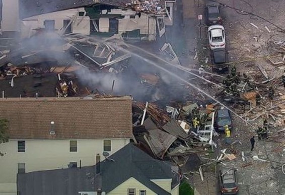 Նյու Ջերսիում պայթյունի հետեւանքով երկու տուն է փլուզվել