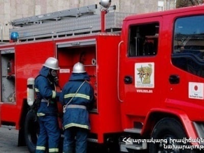 Հրդեհ՝ Արշակունյաց պողոտայում․ դեպքի վայր է մեկնել հրշեջների 3 մարտական հաշվարկ