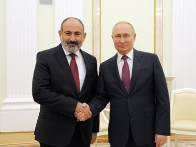 Պուտինը Փաշինյանի հետ քննարկել է Լեռնային Ղարաբաղում տիրող իրավիճակը