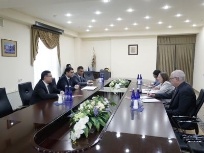 Դեսպանատունը շարունակելու է աջակցել նախաձեռնվող նոր ծրագրերին. Երեւանի քաղաքապետը հանդիպել է Լին Թրեյսիին