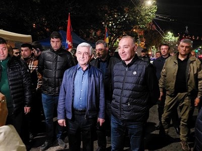 Սերժ Սարգսյանը Ֆրանսիայի հրապարակում է