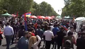 «Դիմադրություն» շարժման հանրահավաքը՝ Ֆրանսիայի հրապարակում. ուղիղ