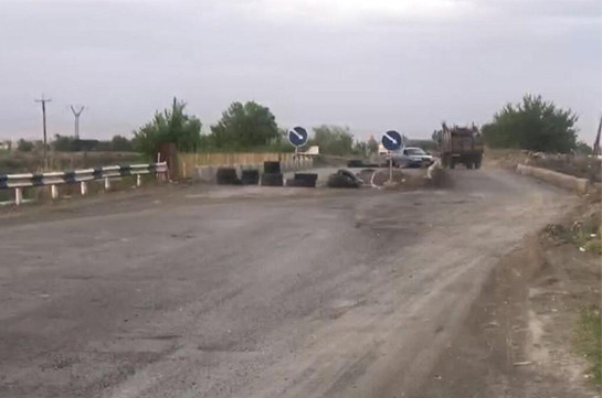 Լուսագյուղ-Երասխահուն հատվածում երթևեկությունը 1 գոտիով է, Լարսը բաց է