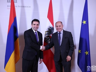 Ալեն Սիմոնյանը Ավստրիայի իր պաշտոնակցին ներկայացրել է պատերազմից հետո Արցախում առաջացած հումանիտար խնդիրները