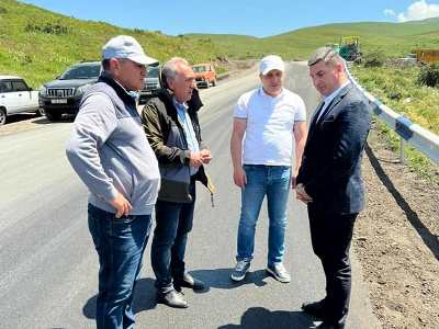 Գնել Սանոսյանը հետևել է Երևան-Երասխ-Գորիս-Մեղրի-Իրանի սահման ճանապարհին ընթացող աշխատանքներին