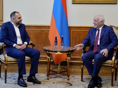 Վահագն Խաչատուրյանն ընդունել է Շվեդիայի խորհրդարանի պատգամավոր Արին Կարապետին