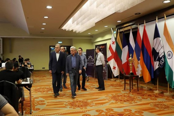 Սերժ Սարգսյանը այցելել էր Ծաղկաձորում ընթացող «ՉեսսՄուդ Օփեն» միջազգային մրցաշար