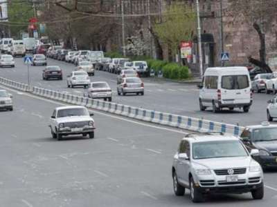 Հոկտեմբերի 21-ի առավոտյան 2 ժամով կսահմանափակվի երթեւեկությունը Երեւանի մի շարք փողոցներում