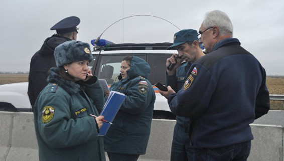 Замминистра транспорта выехал к месту аварии в Северной Осетии