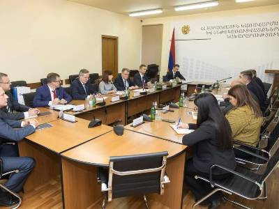 Գնել Սանոսյանը «Ռոսատոմի» ներկայացուցիչների հետ քննարկել է ատոմային նոր էներգաբլոկի կառուցման հարցեր