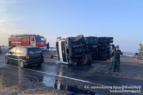 ՃՏՊ Աշտարակ-Ապարան ավտոճանապարհին