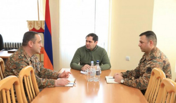 Սուրեն Պապիկյանի այցերը ՊՆ զորամասեր