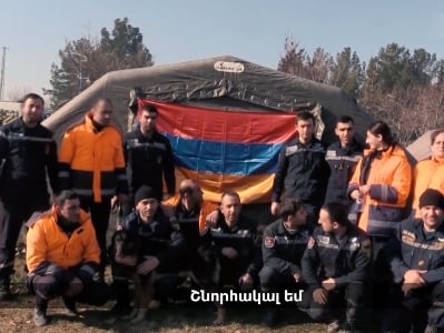 Չավուշօղլուն տեսանյութ է  տեղադրել, որում նաեւ հայերենով շնորհակալություն են հայտնում