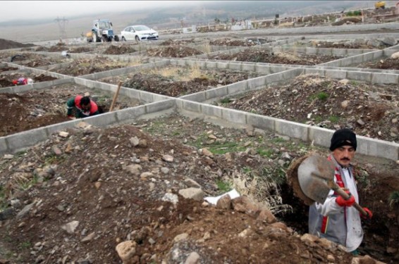 Էրզրումում պատրաստվում են ցուրտ ձմռանը՝ սկսել են գերեզմանափոսեր փորել