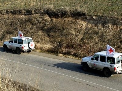 При посредничестве МККК из Арцаха в Армению доставлены 12 пациентов