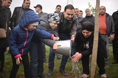 Այսօր սկսեցինք շուրջ 12 հա անտառատնկարկի ծրագիրը. Տիգրան Ավինյան