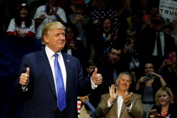 Թրամփն իր կողմնակիցներին հայտարարել է, որ հաղթում է նախագահական քարոզարշավում