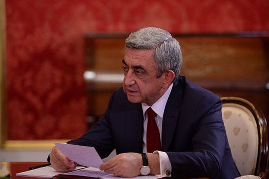 Սերժ Սարգսյանը ստորագրել է ԱԺ ընդունած մի շարք օրենքներ