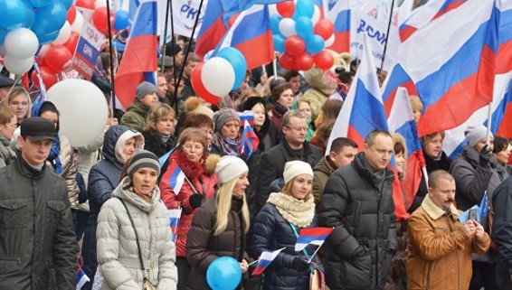 В шествии в центре Москвы приняли участие около 80 тыс. человек
