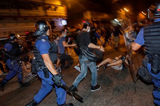 Հոնկոնգում տեղի է ունեցել բազմահազարանոց հակաչինական ցույց